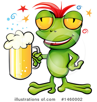Royalty-Free (RF) Frog Clipart Illustration by Domenico Condello - Stock Sample #1460002