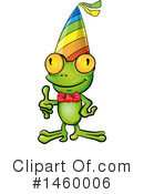 Frog Clipart #1460006 by Domenico Condello