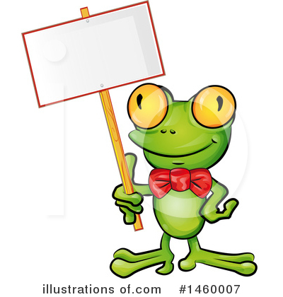 Royalty-Free (RF) Frog Clipart Illustration by Domenico Condello - Stock Sample #1460007