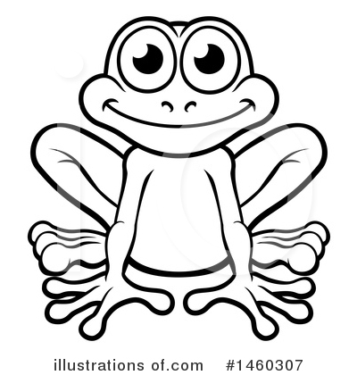 Royalty-Free (RF) Frog Clipart Illustration by AtStockIllustration - Stock Sample #1460307