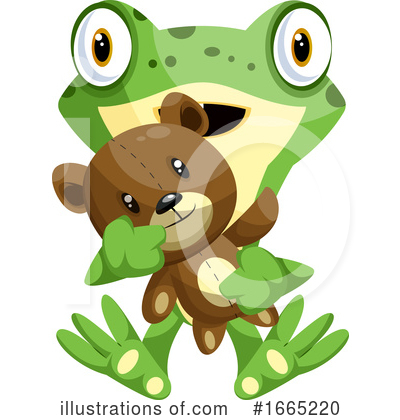 Royalty-Free (RF) Frog Clipart Illustration by Morphart Creations - Stock Sample #1665220