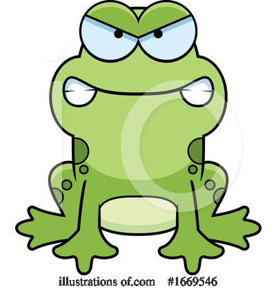 Frog Clipart #1669546 by Cory Thoman