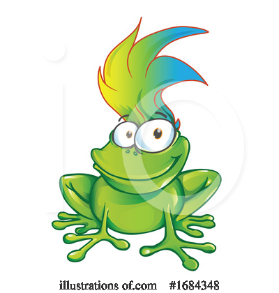 Royalty-Free (RF) Frog Clipart Illustration by Domenico Condello - Stock Sample #1684348