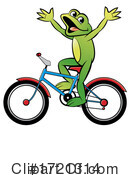 Frog Clipart #1721314 by Lal Perera