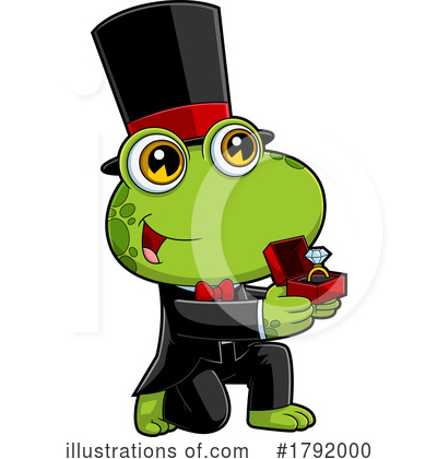 Royalty-Free (RF) Frog Clipart Illustration by Hit Toon - Stock Sample #1792000