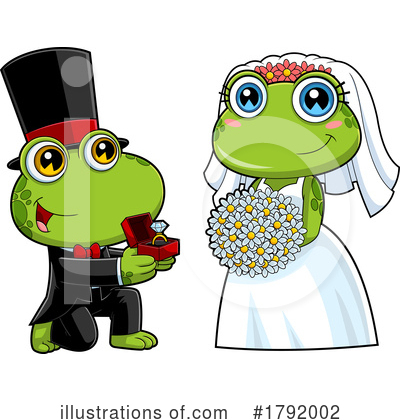 Royalty-Free (RF) Frog Clipart Illustration by Hit Toon - Stock Sample #1792002