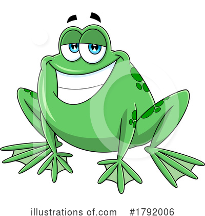 Royalty-Free (RF) Frog Clipart Illustration by Hit Toon - Stock Sample #1792006