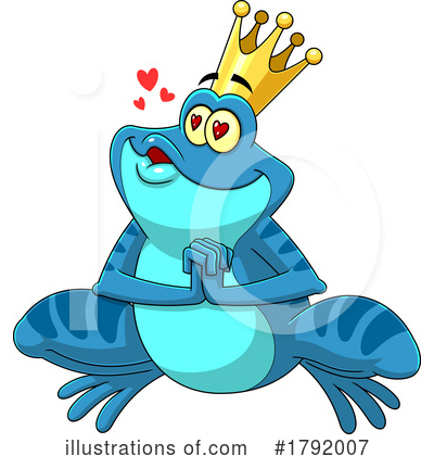 Royalty-Free (RF) Frog Clipart Illustration by Hit Toon - Stock Sample #1792007
