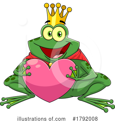 Royalty-Free (RF) Frog Clipart Illustration by Hit Toon - Stock Sample #1792008