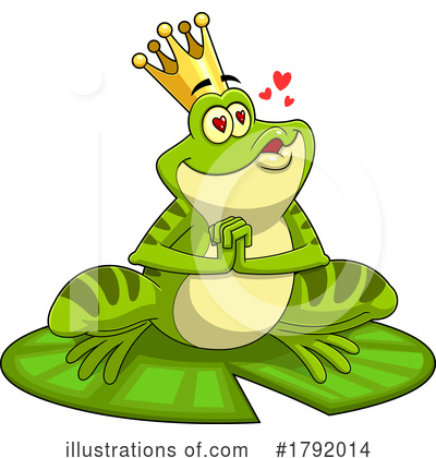 Frog Prince Clipart #1792014 by Hit Toon