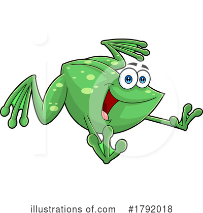 Royalty-Free (RF) Frog Clipart Illustration by Hit Toon - Stock Sample #1792018