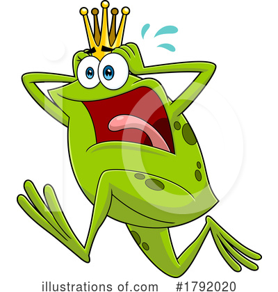 Frog Prince Clipart #1792020 by Hit Toon