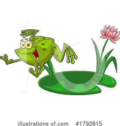 Lily Pad Clipart #1792815 by Hit Toon