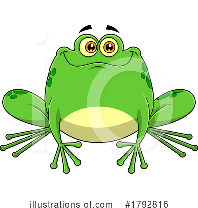 Frog Clipart #1792816 by Hit Toon