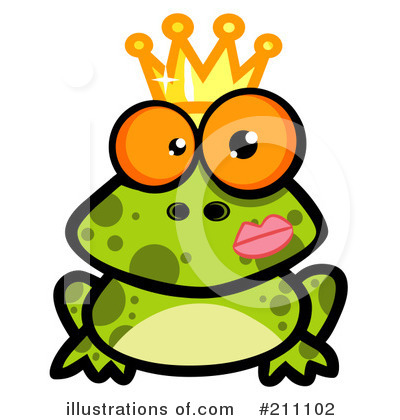 Royalty-Free (RF) Frog Clipart Illustration by Hit Toon - Stock Sample #211102