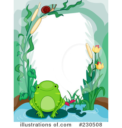 Royalty-Free (RF) Frog Clipart Illustration by BNP Design Studio - Stock Sample #230508