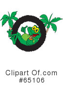 Frog Clipart #65106 by Dennis Holmes Designs