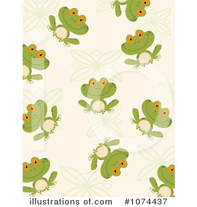 Royalty-Free (RF) Frogs Clipart Illustration by Hit Toon - Stock Sample #1074437