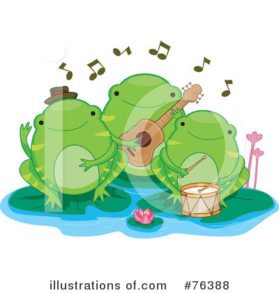 Royalty-Free (RF) Frogs Clipart Illustration by BNP Design Studio - Stock Sample #76388