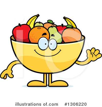 Royalty-Free (RF) Fruit Bowl Clipart Illustration by Cory Thoman - Stock Sample #1306220