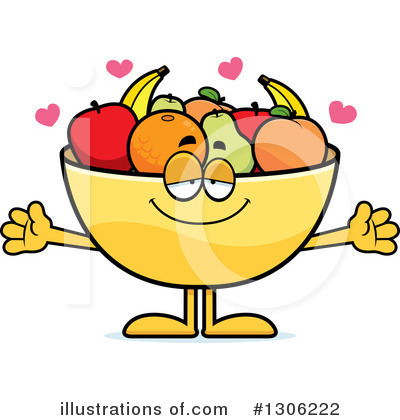 Royalty-Free (RF) Fruit Bowl Clipart Illustration by Cory Thoman - Stock Sample #1306222