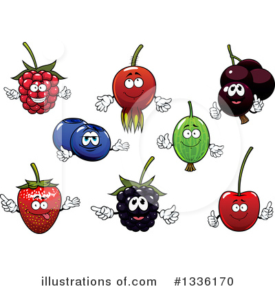 Royalty-Free (RF) Fruit Clipart Illustration by Vector Tradition SM - Stock Sample #1336170