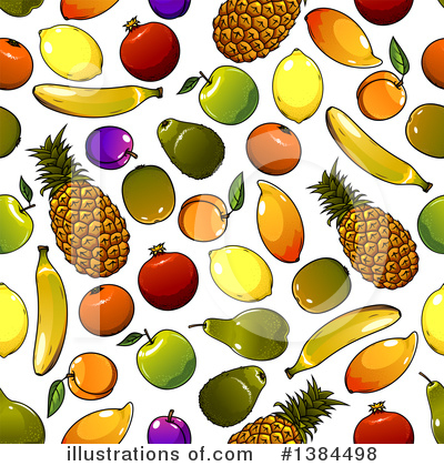 Royalty-Free (RF) Fruit Clipart Illustration by Vector Tradition SM - Stock Sample #1384498