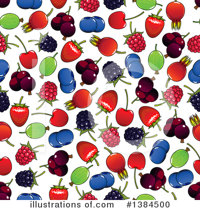 Blackberries Clipart #1384500 by Vector Tradition SM