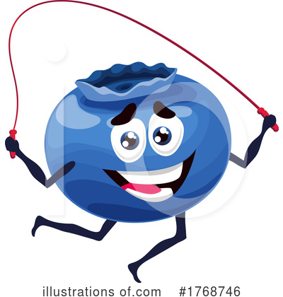 Blueberries Clipart #1768746 by Vector Tradition SM