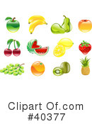 Fruit Clipart #40377 by AtStockIllustration