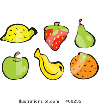 Royalty-Free (RF) Fruit Clipart Illustration by Prawny - Stock Sample #66232