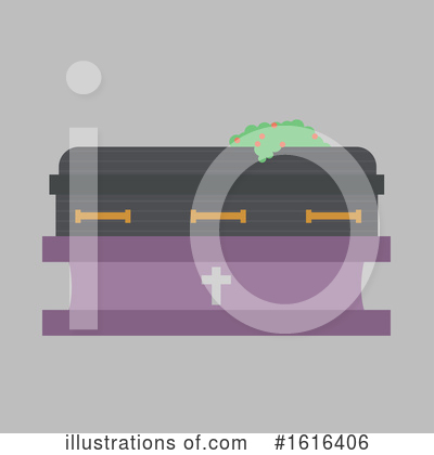 Royalty-Free (RF) Funeral Clipart Illustration by BNP Design Studio - Stock Sample #1616406