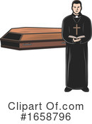 Funeral Clipart #1658796 by Vector Tradition SM