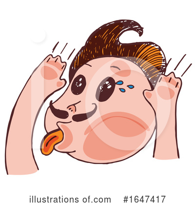 Royalty-Free (RF) Funny Face Clipart Illustration by Cherie Reve - Stock Sample #1647417
