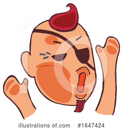 Royalty-Free (RF) Funny Face Clipart Illustration by Cherie Reve - Stock Sample #1647424