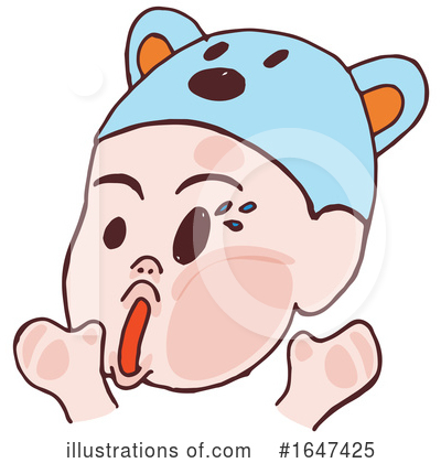 Royalty-Free (RF) Funny Face Clipart Illustration by Cherie Reve - Stock Sample #1647425