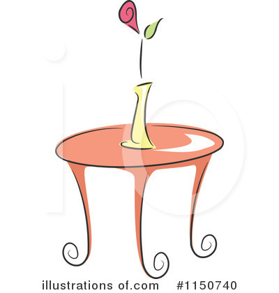 Royalty-Free (RF) Furniture Clipart Illustration by BNP Design Studio - Stock Sample #1150740