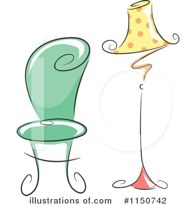 Royalty-Free (RF) Furniture Clipart Illustration by BNP Design Studio - Stock Sample #1150742