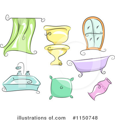 Bath Tub Clipart #1150748 by BNP Design Studio
