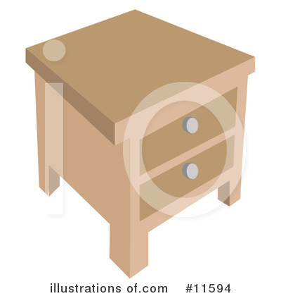 Furniture Clipart #11594 by AtStockIllustration
