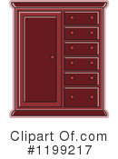 Furniture Clipart #1199217 by Lal Perera