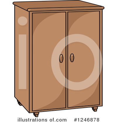 Royalty-Free (RF) Furniture Clipart Illustration by Vector Tradition SM - Stock Sample #1246878
