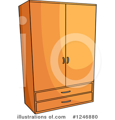Cabinet Clipart #1246880 by Vector Tradition SM
