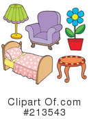 Furniture Clipart #213543 by visekart