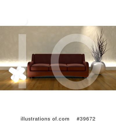Furniture Clipart #39672 by KJ Pargeter