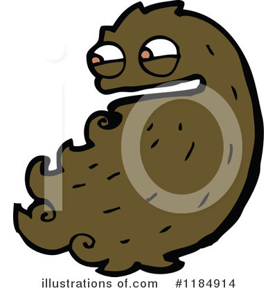Royalty-Free (RF) Furry Monster Clipart Illustration by lineartestpilot - Stock Sample #1184914