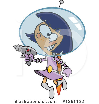 Ray Gun Clipart #1281122 by toonaday