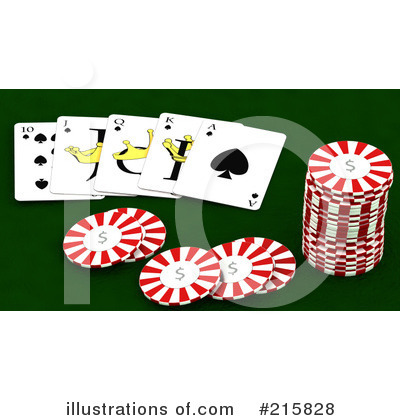 Royalty-Free (RF) Gambling Clipart Illustration by KJ Pargeter - Stock Sample #215828