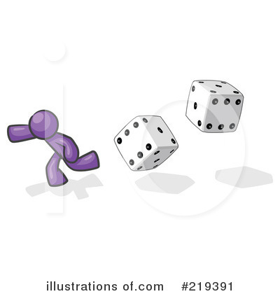 Gambling Clipart #219391 by Leo Blanchette
