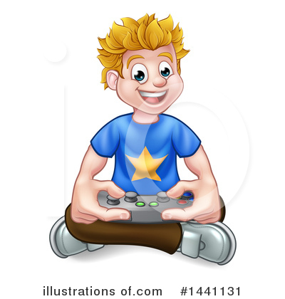 Video Games Clipart #1441131 by AtStockIllustration